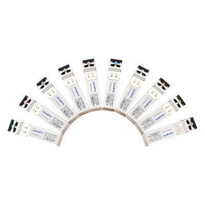 DOM MSA Pinout del transmisor los 20KM LC del transmisor SFP+ Tx 1270~1450nm DFB de 12G SDI CWDM
