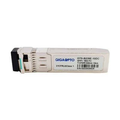 Módulo óptico del transmisor-receptor del módulo de canal de la fibra de BiDi TX1270 RX1330nm el 10km LC 16G SFP+