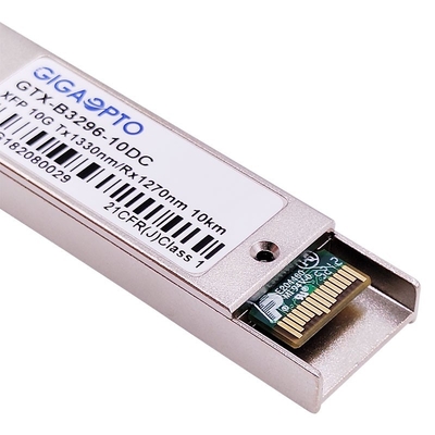Módulo 1330nm del transmisor-receptor de BIDl 10Gbps XFP/DOM de 1270nm el 10km LC