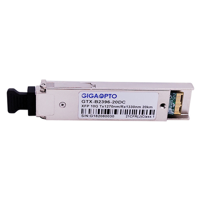 1270nm/1330nm 10Gbps XFP BIDI los 20km otros DOM ópticos del LC del módulo del transmisor-receptor