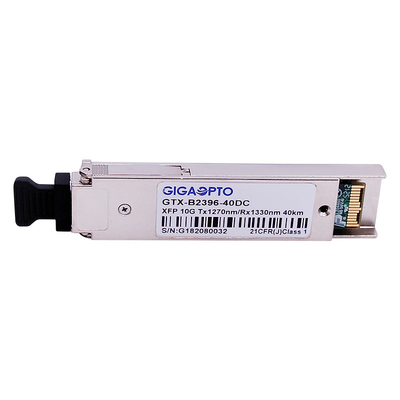 Módulo 1270nm/1330nm los 40km del transmisor-receptor de la fibra del WDM de los DOM 10Gbps XFP