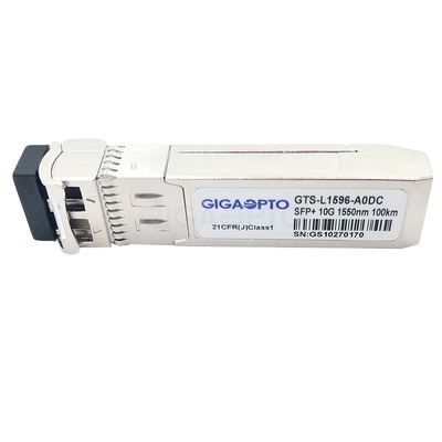 eZR compatible del módulo 10GBASE del transmisor-receptor de la fibra del 100km 1550nm Cisco