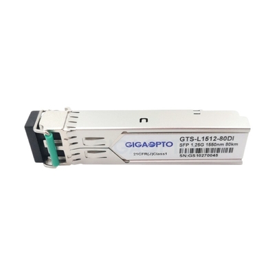 Transmisor-receptor los 80km SMF Cisco GLC-ZX-SM-RGD 1250Mbps de SFP 1550nm