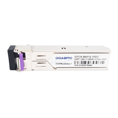 2 canal compatible transmisor-receptor de TX1490nm/de RX1310nm el 10km Cisco GLC-2BX-D CSFP