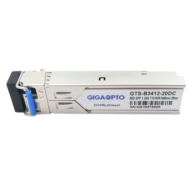 Transmisor-receptor 1000BASE-BX SMF los 20km del WDM de TX1310nm/de RX1490nm Cisco Linksys MGBBX1