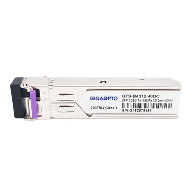 1000BASE-BX SFP bidireccional Cisco SFP compatible los 40km SMF para GLC-BX40-DA