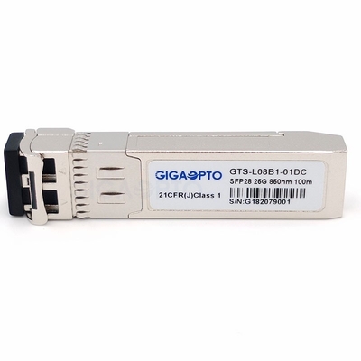 módulo óptico el 100m del transmisor-receptor de 850nm SFP28 para MMF Cisco SFP-25G-SR-S