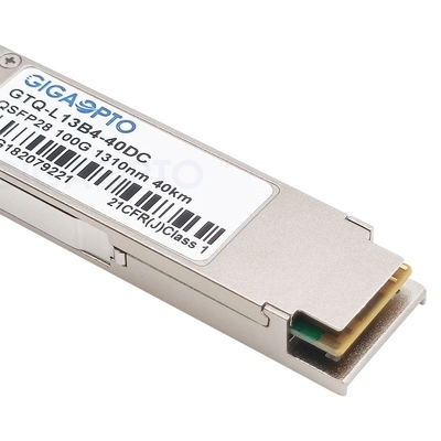 Módulo óptico del transmisor-receptor de QSFP28 los 40km SMF LC para Cisco QSFP-100G-ER4L-S