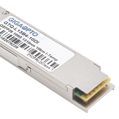módulo el 10km del transmisor-receptor de 100G LR4 QSFP28 para Cisco QSFP-100G-LR4-I industrial