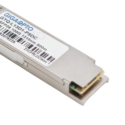 Solo módulo óptico los 500m LC del transmisor-receptor de la lambda QSFP28 para Cisco QSFP-100G-DR-S