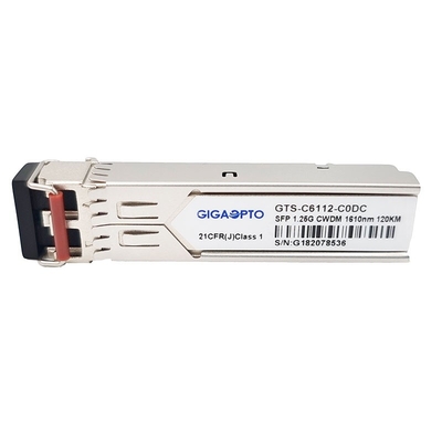 Módulo a dos caras compatible del transmisor-receptor de CWDM-SFP-1610-120 Cisco SFP el 120km LC