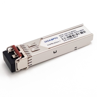 Transmisor-receptor los 80km SMF de la fibra 1000BASE-CWDM para Cisco CWDM-SFP-xxxx
