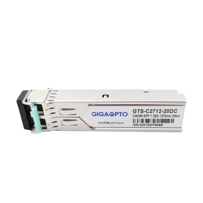 transmisor-receptor SMF los 20km de 1270-1610nm 1000BASE-CWDM SFP para Cisco CWDM-SFP-xxxx-20