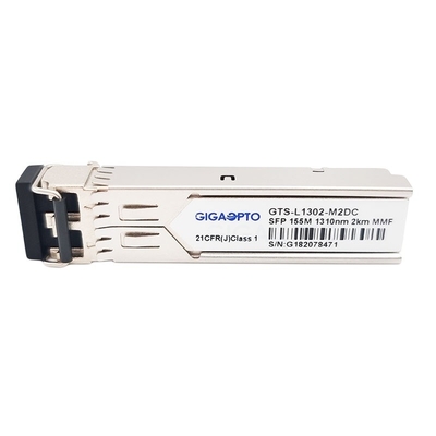 módulo los 2km MMF del transmisor-receptor 1310nm del gigabit de 155Mbps SFP Cisco para ONS-SI-100-FX