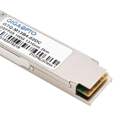 Módulo compatible MTP/MPO-12 SMF los 2km de los transmisores-receptores 1310nm de QSFP28-PSM4-100G CISCO