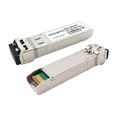 transmisores-receptores compatibles de 1550nm 10GBASE-ZR Cisco los 80km SMF para SFP-10G-ZR