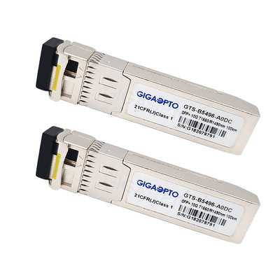 módulo del transmisor-receptor de 1330nm/de 1270nm 10Gbps SFP+ Cisco para SMF SFP-10G-BX20D