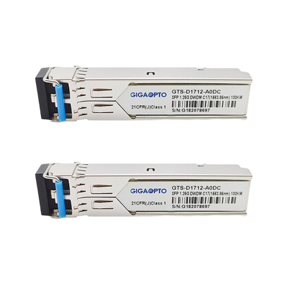 Módulo compatible el 100km SMF de los transmisores-receptores 100GHz 1G EZX de DWDM-SFP Cisco