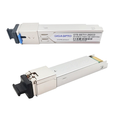 ZTE/Huawei/SC del módulo los 20km del transmisor-receptor de Fiberhome EPON OLT PX20+++ SFP 7dBm
