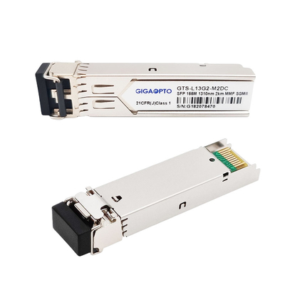Transmisor-receptor 1310nm los 2km de 100BASE-FX SFP SGMII Cisco GLC-GE-100FX para MMF