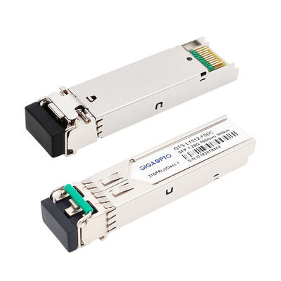 Módulo de fibra óptica 1.25G 1000BASE-ZX Cisco GLC-ZX-SM-160 de SFP 1550nm el 160km