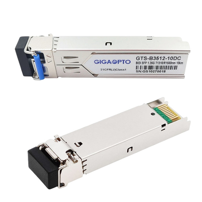Transmisor-receptor compatible el 10km de T1310nm/de R1550nm Cisco GLC-BX-10U SFP BIDI