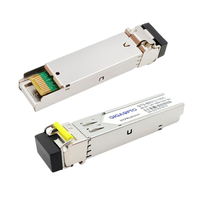 Módulo el 10km del transmisor-receptor de TX1550nm RX1310nm Cisco 1000BASE-BX SFP para SMF GLC-BX-10D