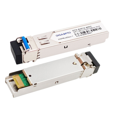 transmisor-receptor los 40km SMF LC DOM For Cisco GLC-BX40-U de 1.25G TX1310nm RX1550nm BIDI SFP