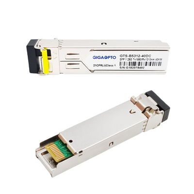 Transmisor-receptor los 40km RX1310nm LC SMF DOM Module de 1000BASE-BX GLC-BX40-D Cisco SFP