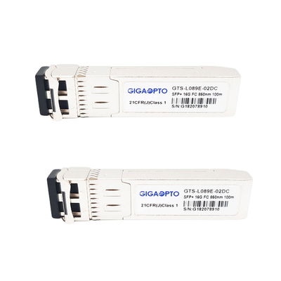 transmisor-receptor MMF el 100m del canal de la fibra de 850nm 16GFC para Cisco DS-SFP-FC16G-SW
