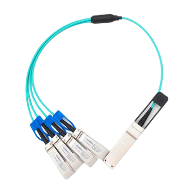 100G QSFP28 al cable óptico activo AOC de 4x25G SFP28 para Cisco QSFP-4SFP25G-AOC