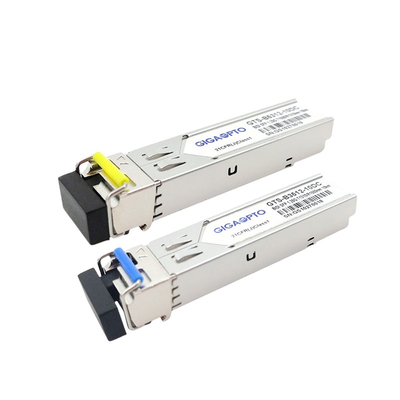 Transmisores-receptores compatibles RX1310nm HP SFP-1G-BXU-10 del cable de TX1550nm SMF