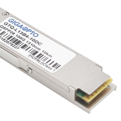 transmisor-receptor de la fibra del módulo 100GBASE LR4 del 10km para el enebro QSFP-100GBASE-LR4