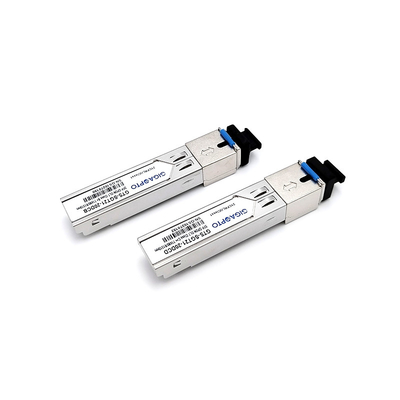 Transceptor de módulo SFP de modo único 450mA longitud de onda 1490nm y 1310nm
