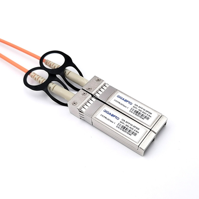 3m OM2 850nm SFP Qsfp+ Cable óptico activo de modo múltiple