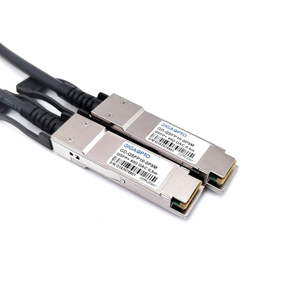 Cable QSFP AOC 1m de alta velocidad de datos y consumo de 40 Gbps