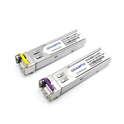 Conector Intel SFP LC / SC / FC Tasa de datos de 155 Mbps