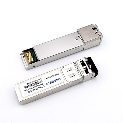 Transceptor óptico SFP+ de 10 Gbps Distancia de 300 m para red de datos