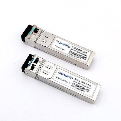 Transceptor óptico 10G SFP+ con 3 años de longitud de onda de 850nm/1310nm/1550nm