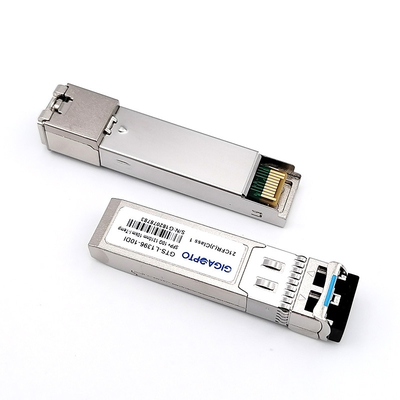 Transceptor óptico LC dúplex SFP+ con transmisor VCSEL/FP/DFB/EML