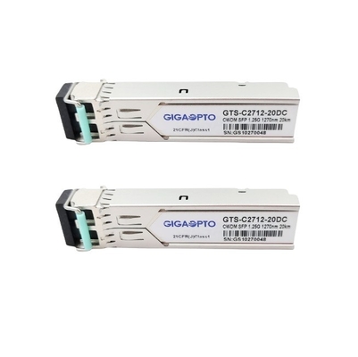Transceptor CWDM 1.5W SFP para el consumo