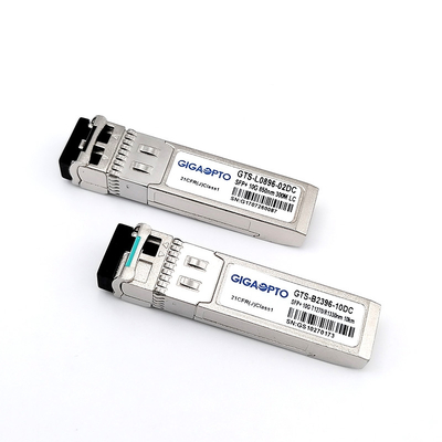 10G DDM/DOM Transceptores compatibles con CISCO 850nm/1310nm/1550nm longitud de onda