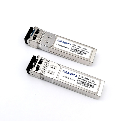 16G FC LC Transceptor de fibra óptica de modo múltiple/modo único