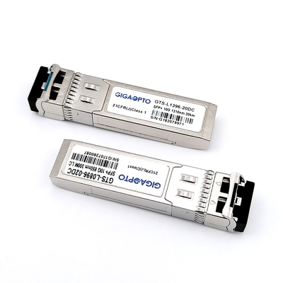 3Transceptor óptico multimodo de canal de fibra óptica SFP.3V LC dúplex